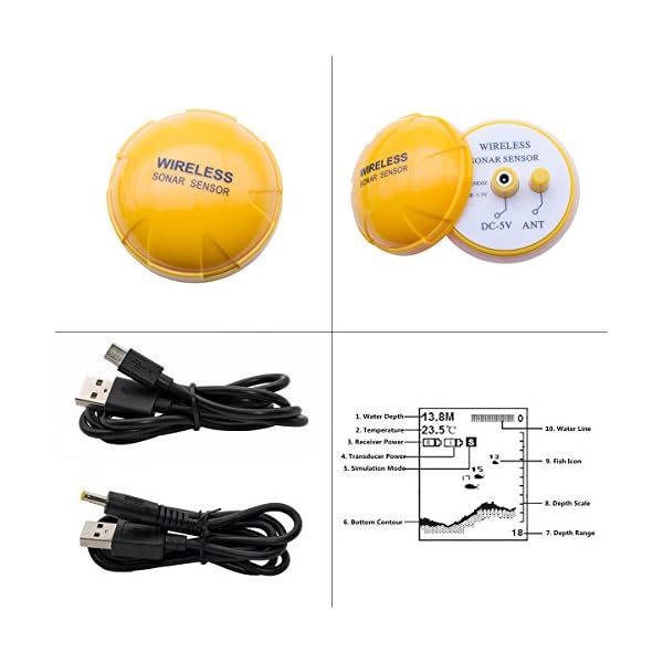 Venterior-Portable-Fish-Finder-Rechargeable-Wireless-Sonar-Sensor-Fishfinder-Depth-Locator-with-Fish-Size-Water-Temperature-Dot-Matrix-40m-Range