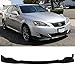 Front Bumper Lip Compatible with 2006-2008 Lexus IS250 IS350, F-Sport Style Black PU Splitter Spoiler Valance Chin Diffuser by IKON MOTORSPORTS, 2007