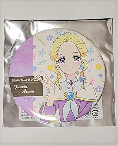Amazon ヒーリングっどプリキュア レンブラントホテル海老名限定 オリジナル缶バッジ 風鈴アスミ キュアアース バッジ ホビー
