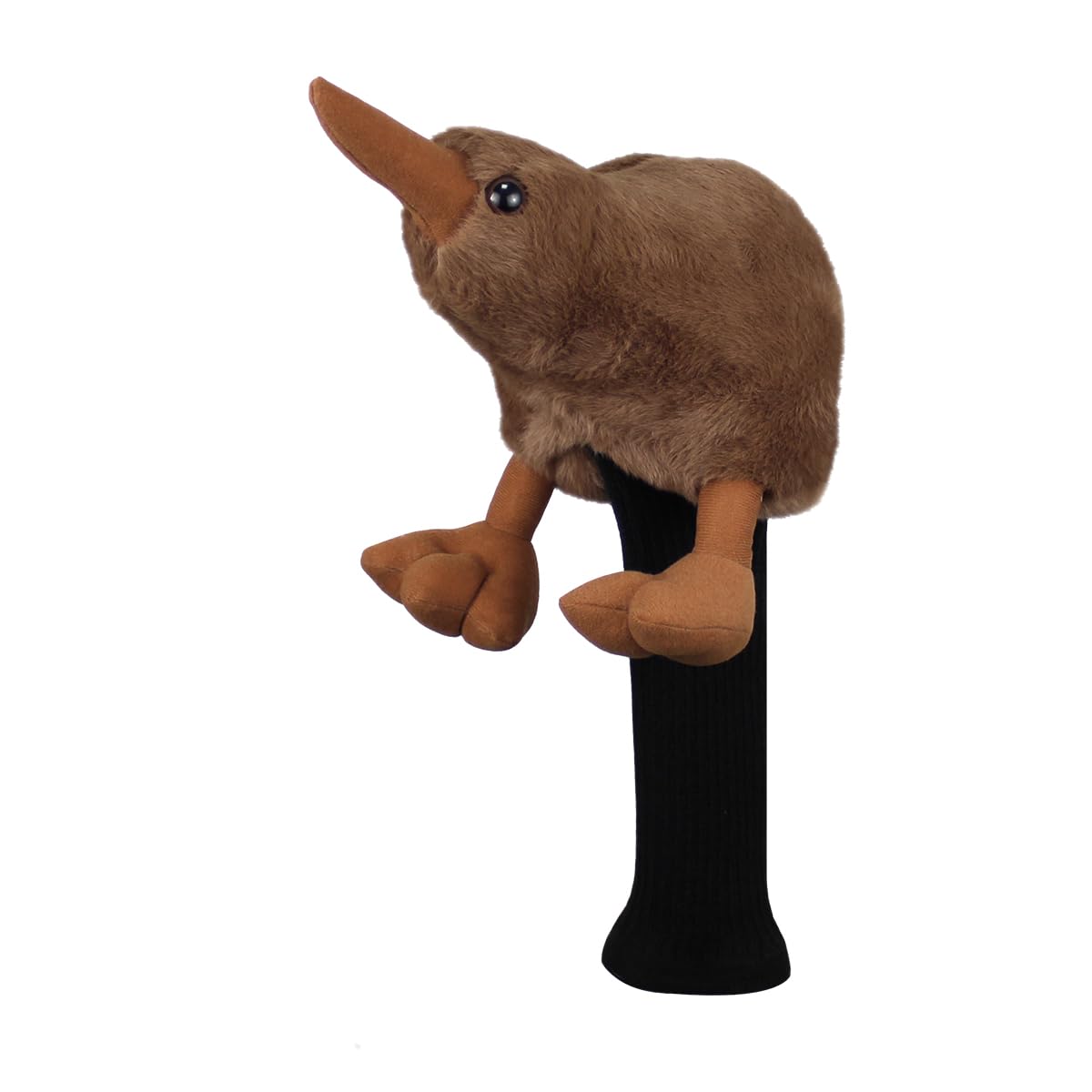 Scott Edward Kiwi Bird Golf Head Cover, Fit Driver Wood(460cc),Plush Fabric, Smooth and Soft Touch Feeling,Animal Shape