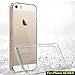 iPhone SE Case, Boonix Hard PC + Soft Silicone Combo Shockproof Mobile Cover, 2 in 1 Hybrid Protective Bumper for Apple iPhone SE 2016 & iPhone 5S 5 (Crystal Clear)
