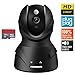 PANNOVO 1080P Wireless Wifi Security Camera-Home IP Video Monitoring Surveillance Camera Systemwith Night Vision Pan/Tilt ,Cloud Storage Service with 32GB Card