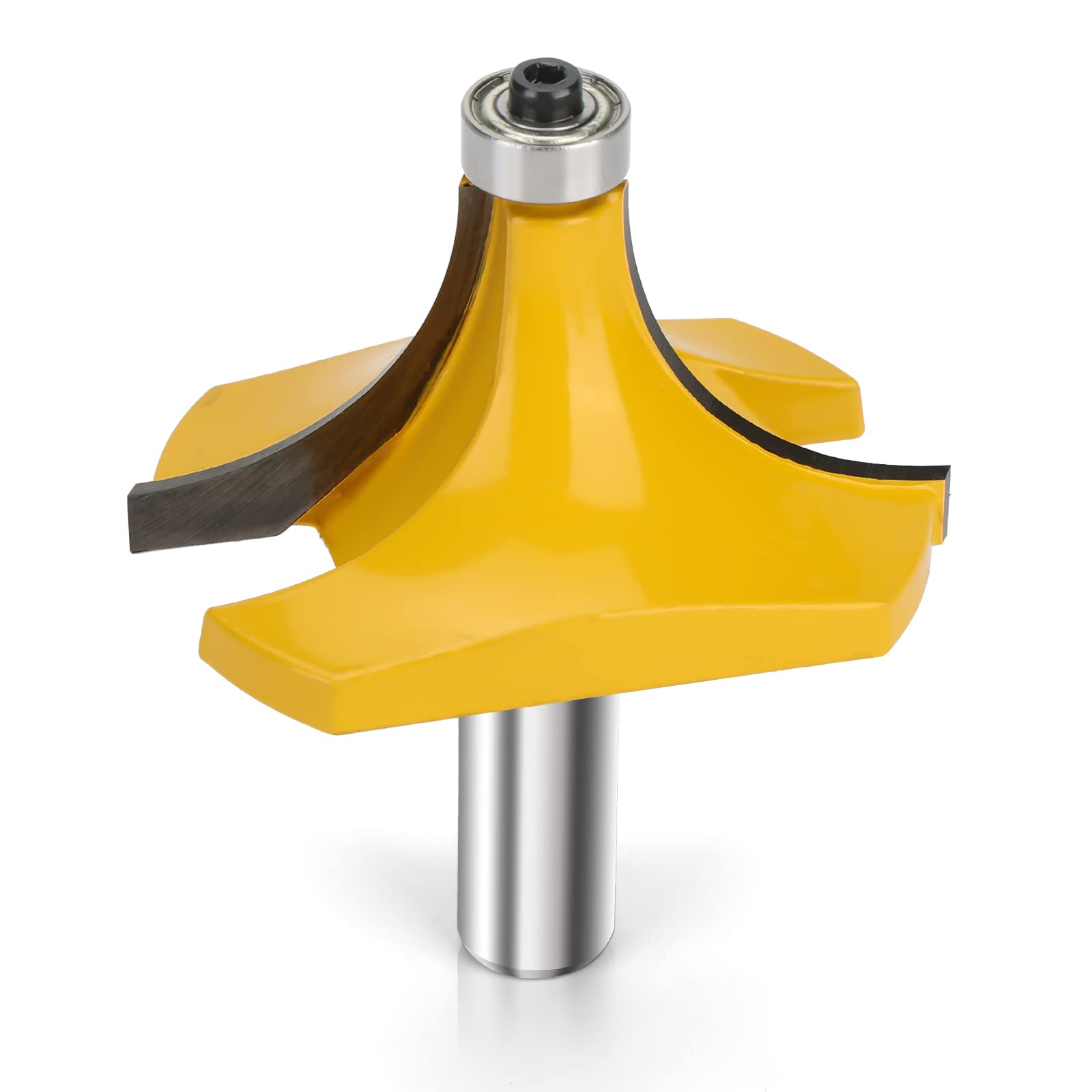Yueqing Zhongji 1" Radius Roundover Router Bit roundover router bits 1/2 shank Edge Forming Roundover Bit Bead Rounding Over Edging Bit 1 inch roundover bit Carbide Corner Rounding Over Bit — image 1