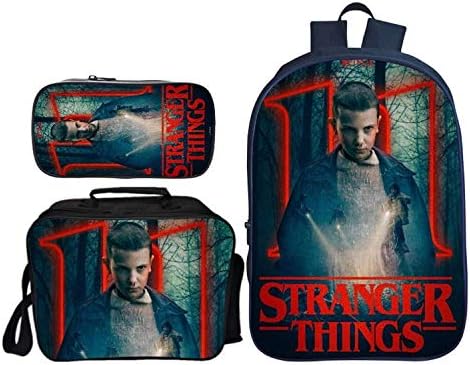 XH Kids Backpack Stranger Things 2 3 Print Comfort Waterproof Youth Campus Backpack Boy And Girl Backpack Computer Bag 3D Printing