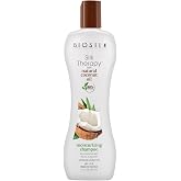 BioSilk Silk Therapy with Natural Coconut Oil Moisturizing Shampoo, 12 Oz | Cleanses &amp; Replenishes Moisture, Sulfate-, Paraben- &amp; Cruelty-Free