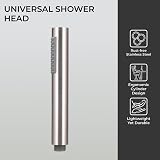 H&S Replacement Universal Shower Head Handheld Pencil Stainless Steel view 3