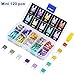Blade Car Fuses Assortment Kit 220PCS –Standard & Mini (2A/3A/5A/7.5A/10A/15A/20A/25A/30A/35A) ATO/APR/ATC Fuse Car Kit Assorted Auto Truck Boat Truck SUV Automotive Replacement Fuses Puller