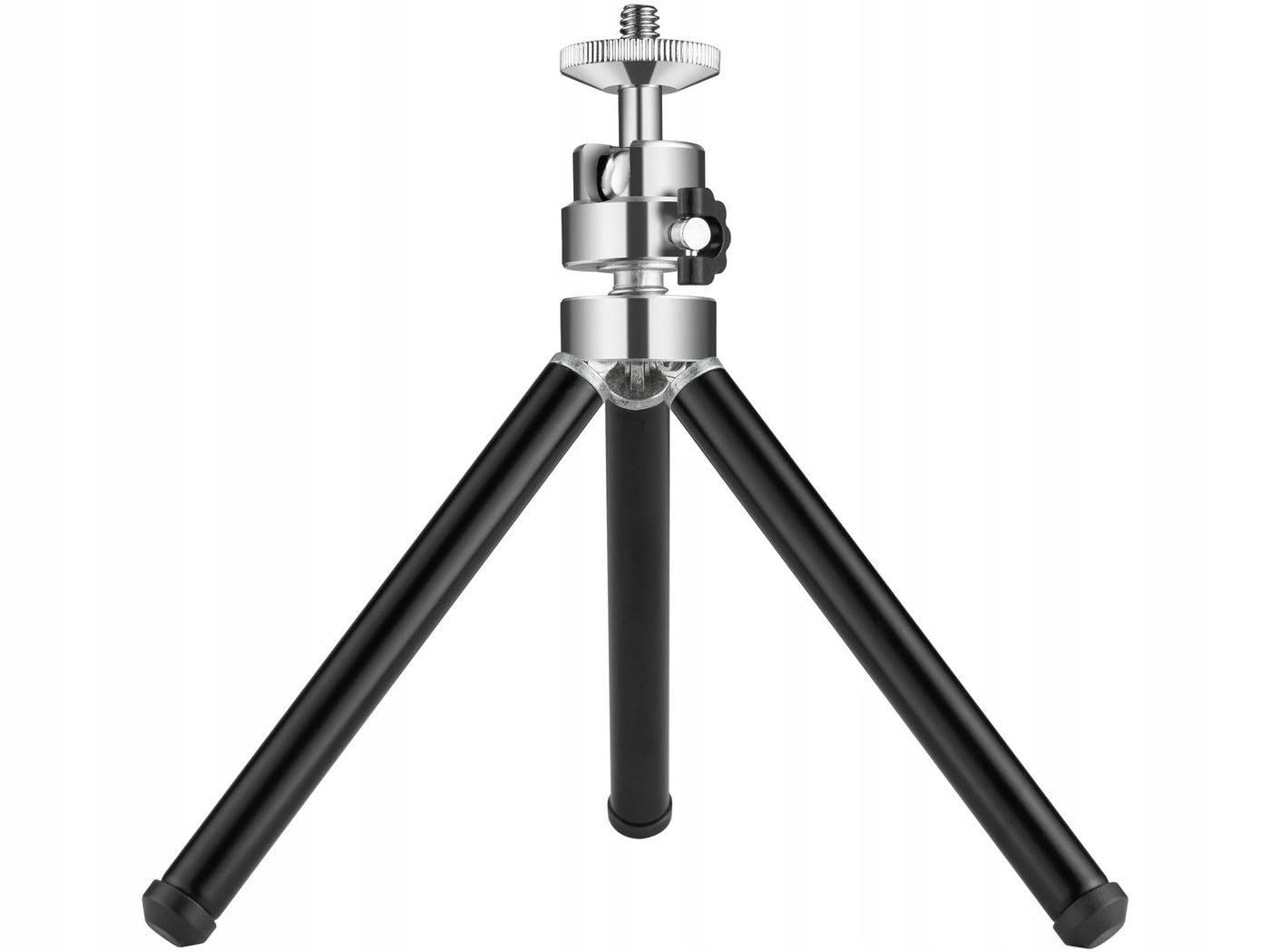 Sandberg Universal Tripod 16-23.5 cm, Foldable Camera Stand for Webcams Digital Cameras, Lightweight Compact Tripod, Universal Mounting, Height Adjustable 16-23.5 cm, For Video Recording TikTok