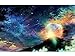 MOBICUS 5D DIY Diamond Painting,by Number Kits Crafts & Sewing Cross Stitch，Wall Stickers for Living Room Decoration,Sky(35X45CM/14X18inch)