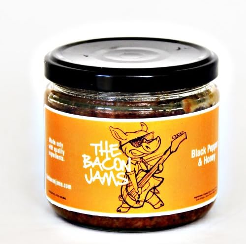The Bacon Jams Black Pepper &amp; Honey 8oz