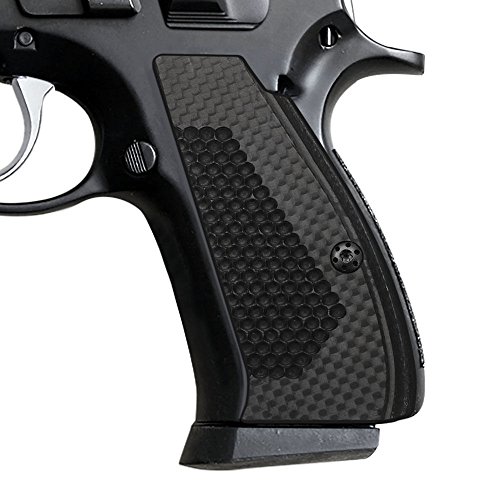 Cool hand cz 75/85 compact carbon fiber grips, free screws includ…