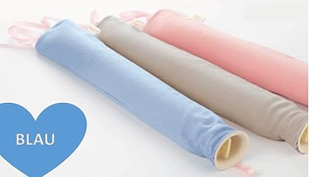 Nackenwärmflasche Wärmflasche für den Nacken blau,pink oder beige