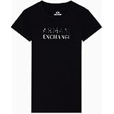 Armani Exchange Womens Slim Fit Logo Tee