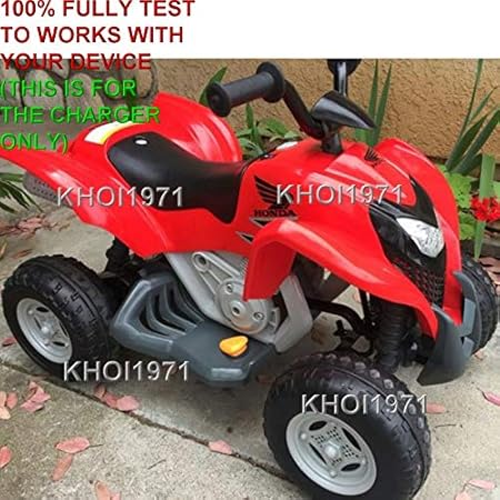 honda 6 volt electric ride on atv charger