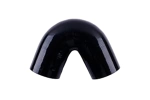 ZAP Performance 135 Degree ID 4"(102mm) Elbow Silicone Hose Intake Intercooler Coupler 4 inch Pipe,Length 102mm One Leg,4-Ply Thickness 5.4 mm