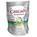 Cascade Platinum Actionpacs Dishwasher Detergent, Lemon Burst Scent, 20 Count, Product Size May Vary