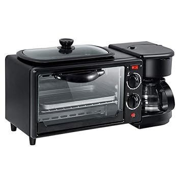 Amazon.com: HYX 3 en 1 Desayunador, Horno multifunción para ...