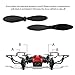 HASAKEE H6 Foldable RC Mini Drone with Altitude Hold and Headless Mode 2.4GHz 6-Axis Gyro Pocket Quadcopter with One-Button 360° Flip,Fun Gift