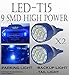 x2 White T10 168 920 921 5 LED Super Bright 1-SMD LED Parking Light Bulbs K#48