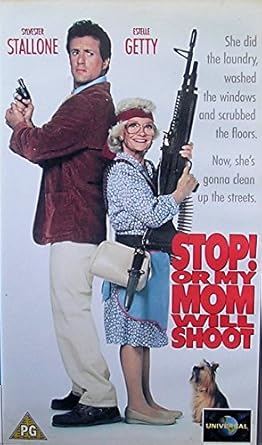 Stop! Or My Mom Will Shoot [VHS] [1992] : Sylvester Stallone, Estelle ...