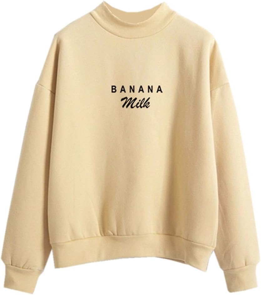 Fashiononly Kawaii Banana Milk Clothes for Woman Sweatshirts Pastel Harajuku Clothing Sweater
