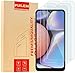 (3-Packs) PULEN Screen Protector for Samsung Galaxy A10S,HD Clear Scratch Resistant Bubble Free Anti-Fingerprints 9H Hardness Tempered Glass with Lifetime Replacement