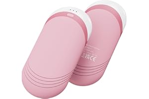 Karecel Thermally Conductive Silicone Hand Warmers Rechargeable 2 Pack, Double-Sided Heating Electric Hand Warmer, Ultra-Thin