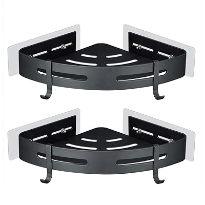 Gricol Corner Shelf Suction Shower Caddy