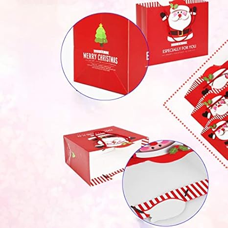 Patisserie Materiel De Patisserie Pour Enfants Rodschinson Com Hosaire 10 Pcs Petit Sachet Cadeau Mignon De Noel Sac Cadeau Anniversaire Fourre Tout De Mariage Sac De Cuisson Motif De Renne Sac A Sandwich Bonbons De