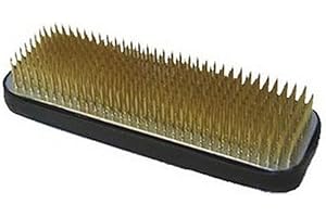 JapanBargain 2304, Japanese Ikebana Kenzan Flower Frog for Flower Arrangements Brass Floral Arranging Pin Needle Holder Made in Japan, 5-1/8" x 1-5/8"