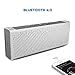 ARCHEER Portable Bluetooth Waterproof Wireless Speaker with Dual 5W Driver, Built-in MIC, 10hours Playtime, Splashproof Shockproof Dustproof for iPhone 7, 6s Plus,6s,Samsung,Tablets and More (Gray)