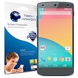 Nexus 5 Screen Protector, Tech Armor High Definition HD-Clear Google Nexus 5 Film Screen Protector [3-Pack]