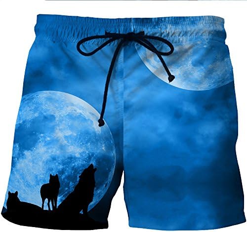ZFADDS Men Colorful Leaf Leaves Weeds 3D Print Quick Dry Short Pants Mesh Short Pants Streetwear 0087 4XL