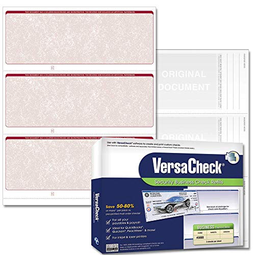Checks Personal Printed VersaCheck Secure Business Voucher Checks ...