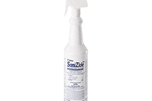 Safetec 34810 SaniZide Plus Germicidal Solution, 32oz. Spray, Plastic Bottle