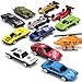 MAPIXO 40 PC Mini Race Car Toy Die Cast Plastic, Model Vehicle Set Gift for Birthday Game Party Favors, Goodie Bag, Stocking Stuffers, Cake Topper, Pinata, Carnival Prize, for Kid Children Boy Girl