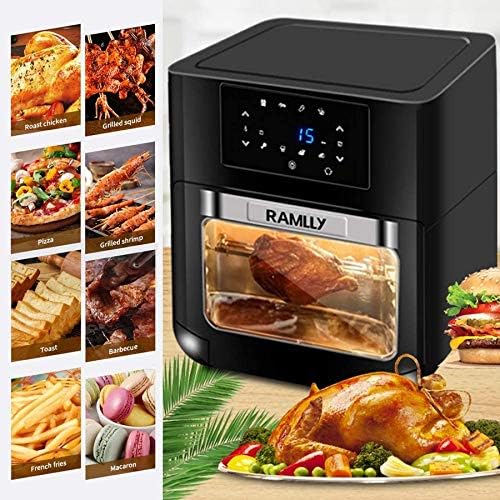 エアフライヤー12l大容量家庭用フライヤースマート多機能オイルフリーフライヤー フライドポテトマシンオーブンフライドポテト手羽先ステーキフィッシュシュリンプ