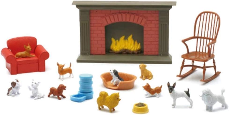 New Ray My Best Friend Dalmation/golden Retriever Play Set