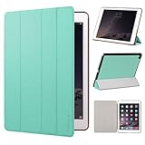Inateck iPad Air 2 Case - Ultra Slim Leather Case Smart Cover with Magnetic Auto Sleep Wake-up Function for iPad Air 2/ iPad 6th Generation, Green