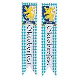 Oktoberfest Wall Pennants Banners (set of 2)