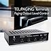 Compact Mini Home Power Amplifier – 100W Smart Indoor Audio Stereo Receiver w/ RCA, 3 Microphone IN, AUX, 25/70V Outputs, LED, Input Selector, For PA, Amplified Speaker Sound System – Pyle PCM60Athumb 2