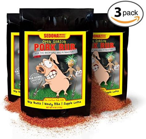 Sedona Smokehouse - Open Season Pork Rub (4oz X 3)
