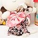CatYou Pet Dress Up Costume Japanese Kimono With Bowknot Apparel for Dog Cat Puppy Pet (Medium)
