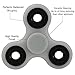 U-miss Tri Fidget Hand Spinner/Ultra Fast Bearings/Toy Great Gift- Perfect For Relieving Stress, Anxiety and Killing Time. (Grey)