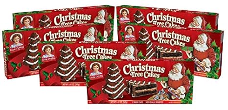 Little debbie christmas tree cakes (chocolate), 6 boxes, 30 Little Debbie Christmas Tree Cakes (Chocolate), 6 Boxes, 30