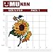 MUNAN Embroidered Patches Sunflower Patche Iron On Sewing Badge Applique for Clothes Jacket Jeans Cap
