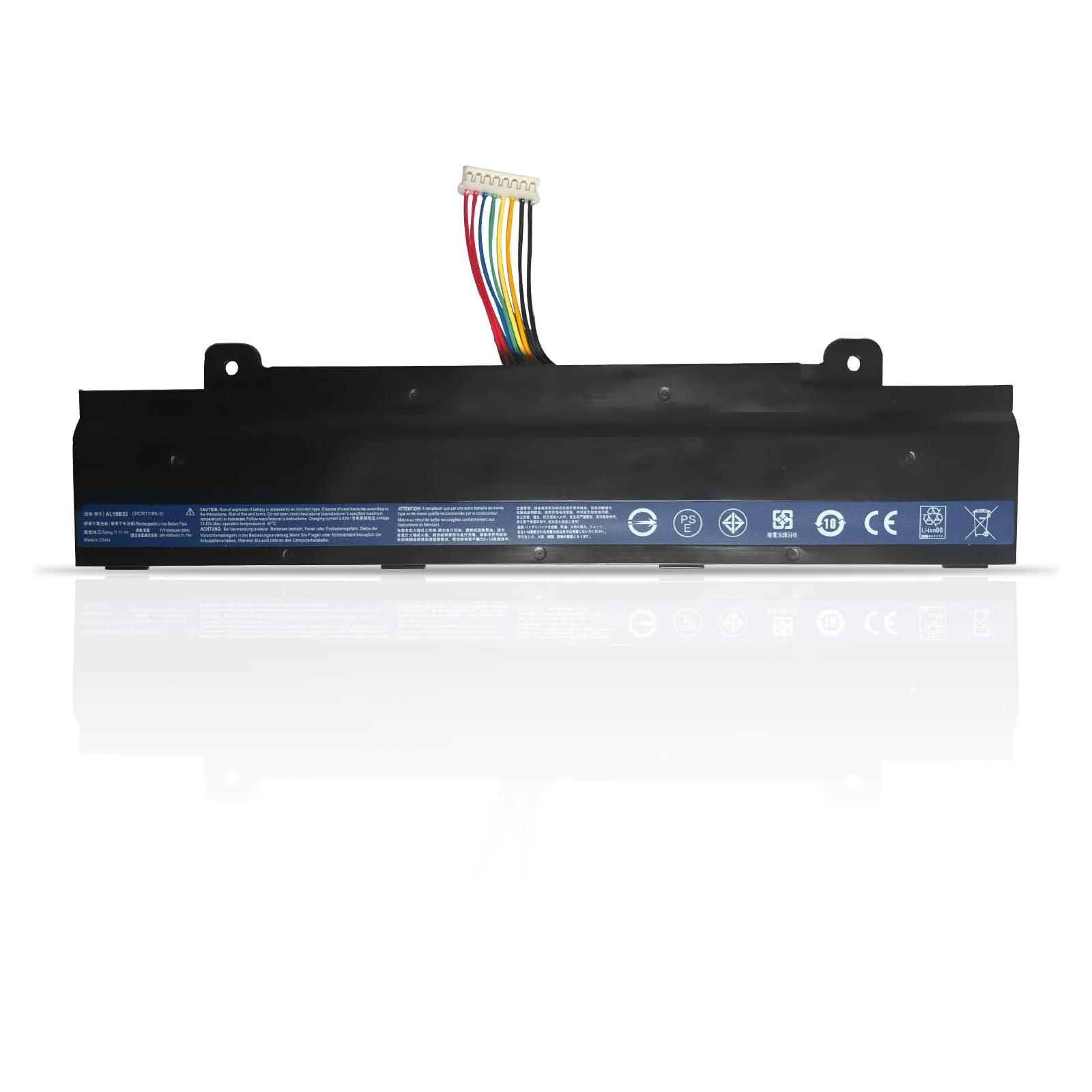 AL15B32 Laptop Battery Replacement for Acer Aspire V15 DG2 V5-591G T5000 Series Notebook(11.1V 56wh)