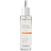 Christina Forever Young Moisture Fusion Peptide Serum for Face with Hyaluronic Acid | Accelerated Collagen Production Face Serum | Skin Regeneration | Post-Peeling Rehab | For All Skin Types 30ml