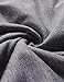 NEARKIN (NKNKSSK64 Womens Stretchy Waistband Shirring Fitted Mini Skirt Gray US S(Tag Size M)