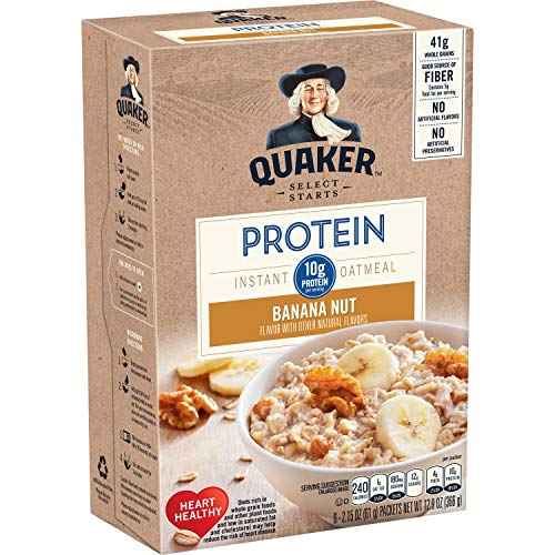2 Quaker+Protein+Instant+Oatmeal+Breakfast